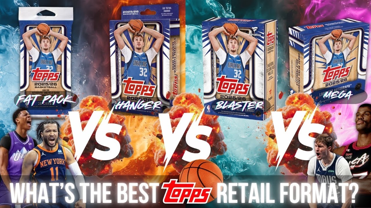 Я открыл все магазины Topps Basketball 2025 года, чтобы посмотреть, что там стоит. Автомобили!? Н...