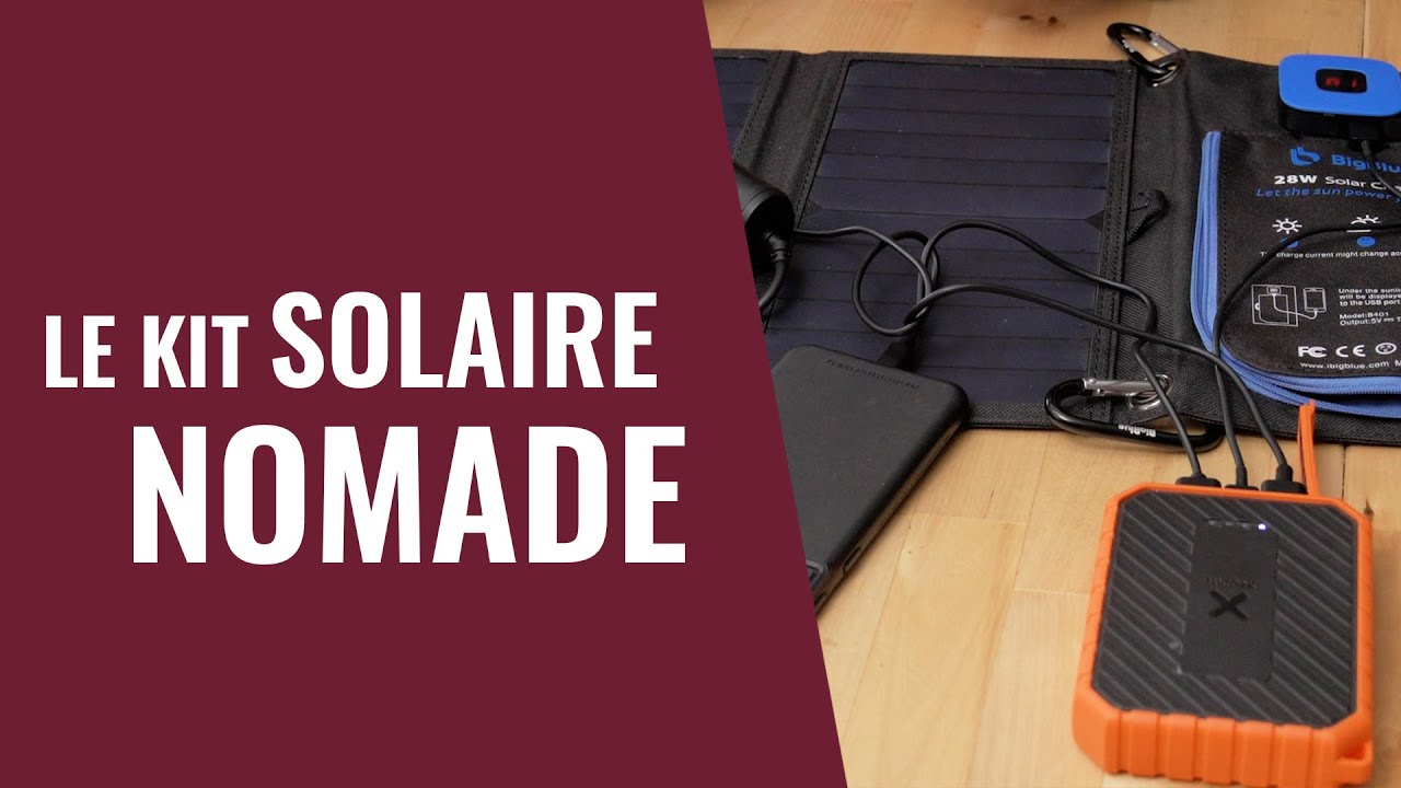 LE MEILLEUR KIT ANTI BLACK-OUT - le kit solaire nomade