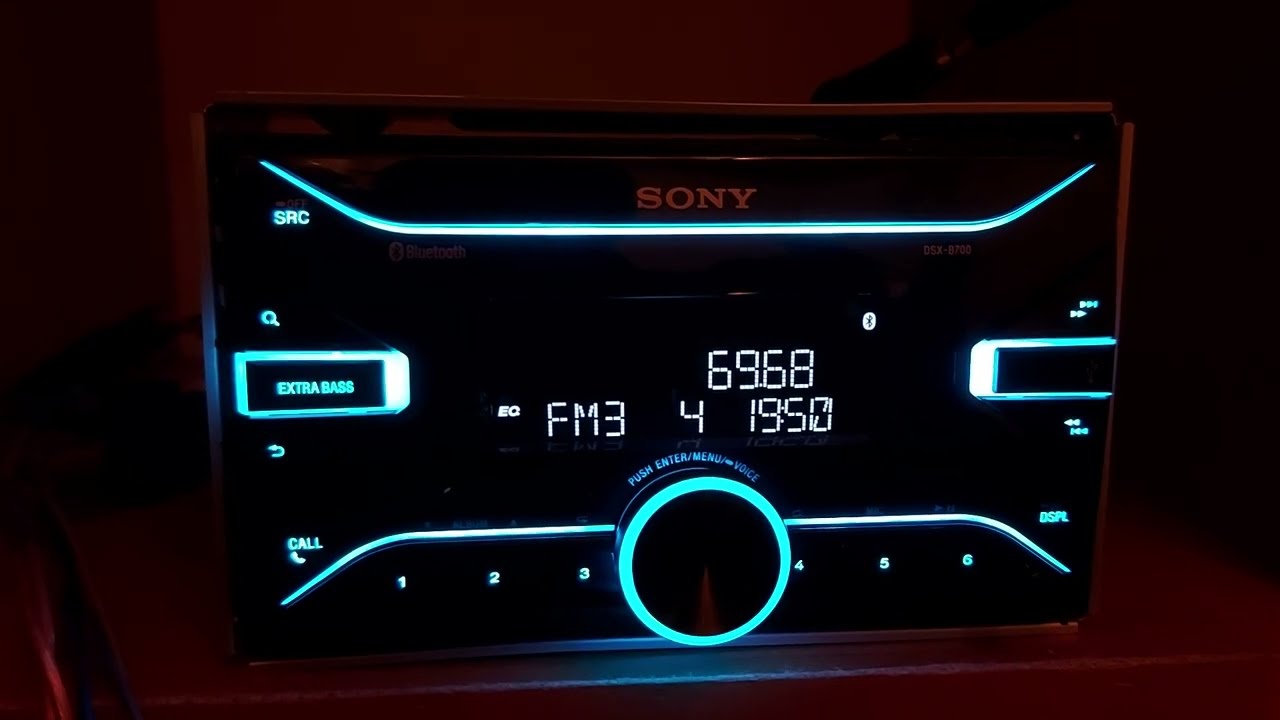 Radio Sony Dsx b700 test OIRT FM w Łowiczu