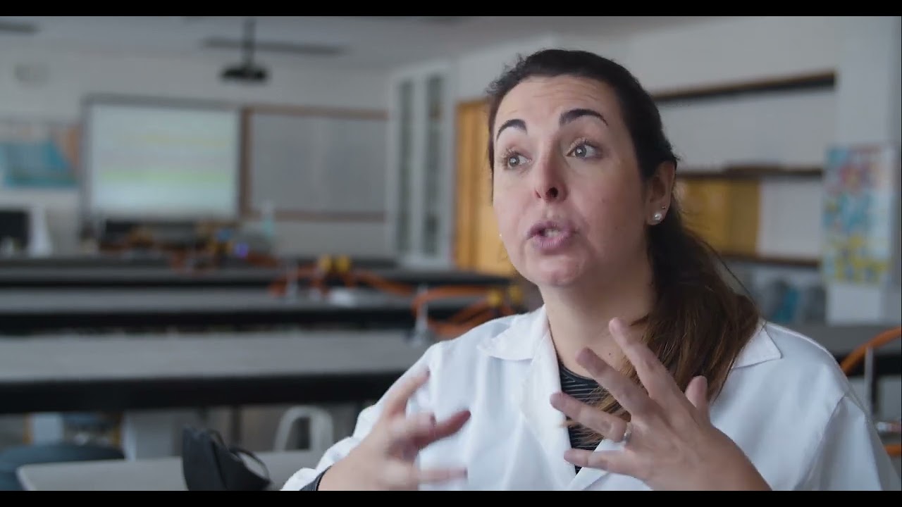Laboratorio con  Isis Comas  · Colegio Heidelberg