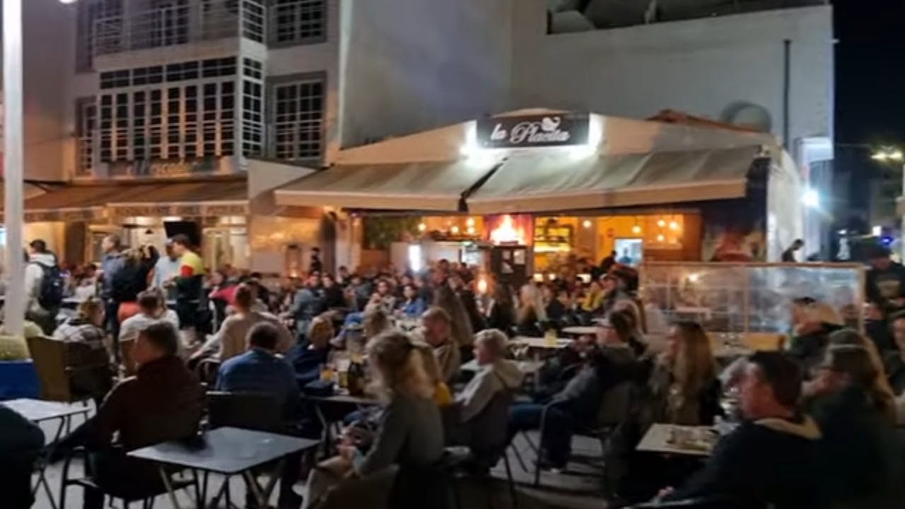 Fuerteventura Corralejo Nightlife Music Square Rock Cafe Meeting Lovely Viewers I Loved This Place !