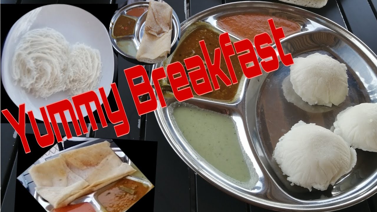 Pakistani Family Having South Indian Breakfast || Idli Dosa idiyappam || Best South indian Resturent