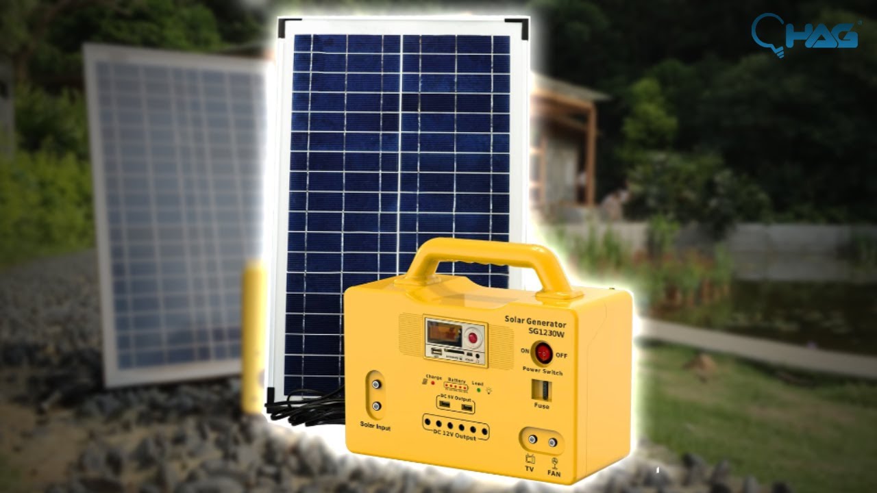 [ HAG® UNBOXING ] - (mini 😉) Solar Generator SG1230