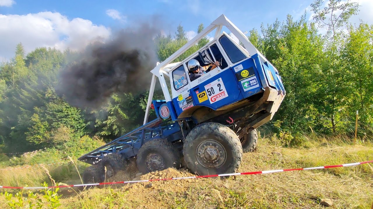 Truck Trial - ITTM Tegau 2025 Teil 2 - Tatra 813 V12 Pure Sound