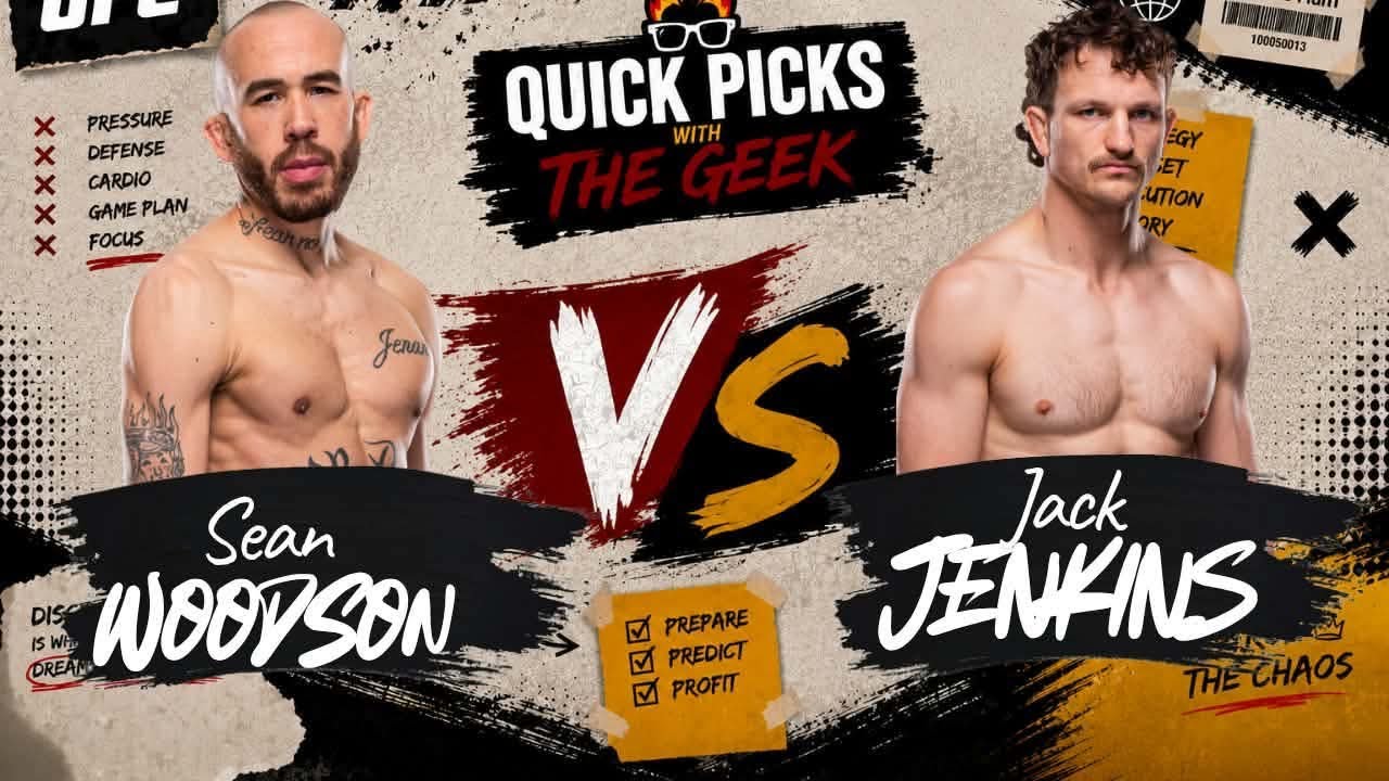 Sean Woodson vs Jack Jenkins [Highlights] | Quick Picks With The Geek 