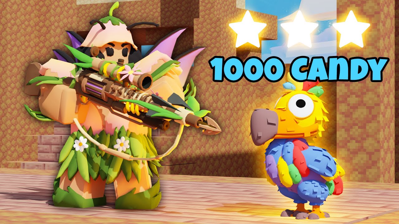 I Got Floral Headhunter + 1000 Candy In 5 Minutes With Lyla + Lucia Kit.. (Roblox Bedwars)