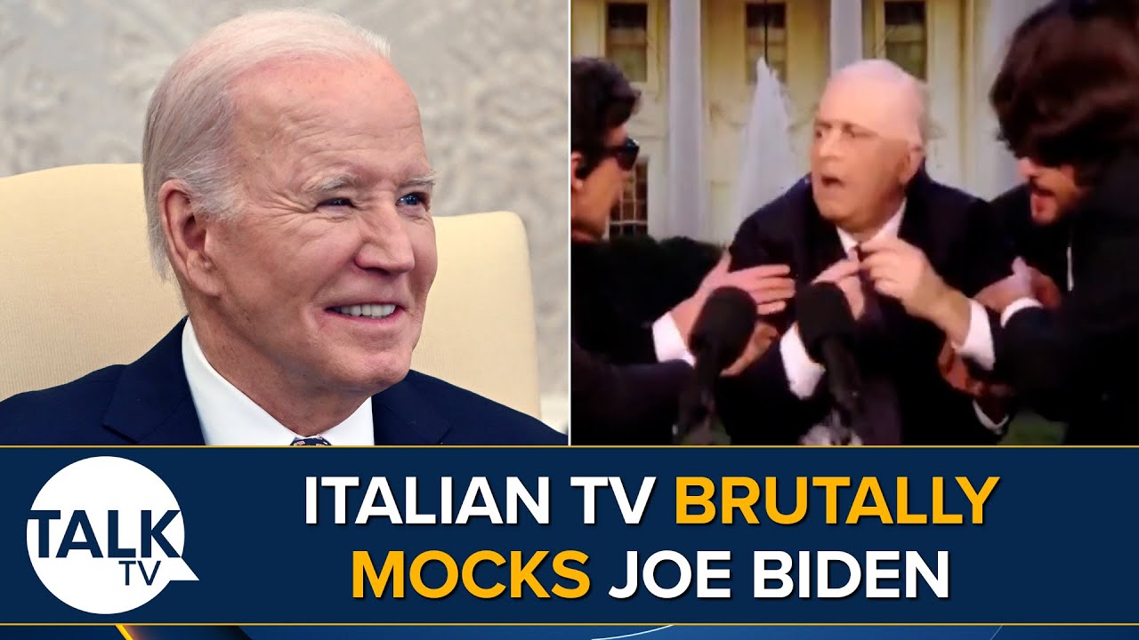 Italian TV MOCKS Joe Biden In &lsquo;Hilarious&rsquo; Sketch Of President&rsquo;s On-Stage Gaffes