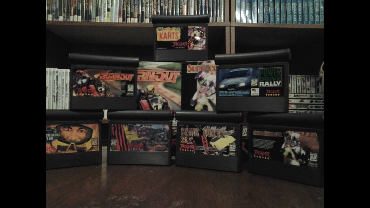 Racing Games of the Atari Jaguar by Second Opinion Games