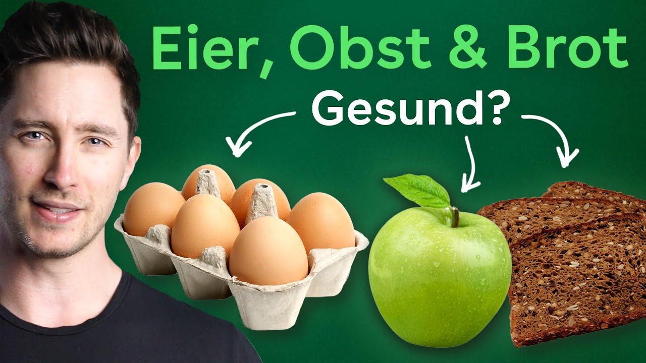 3 Ernährungsmythen: Sind Eier, Obst & dunkles Brot überhaupt gesund?
