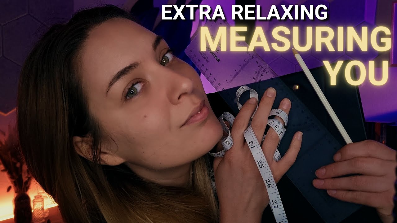 [ASMR] Extra Relaxing Measuring You ✨ Personal Attention, Writing Sounds, Counting