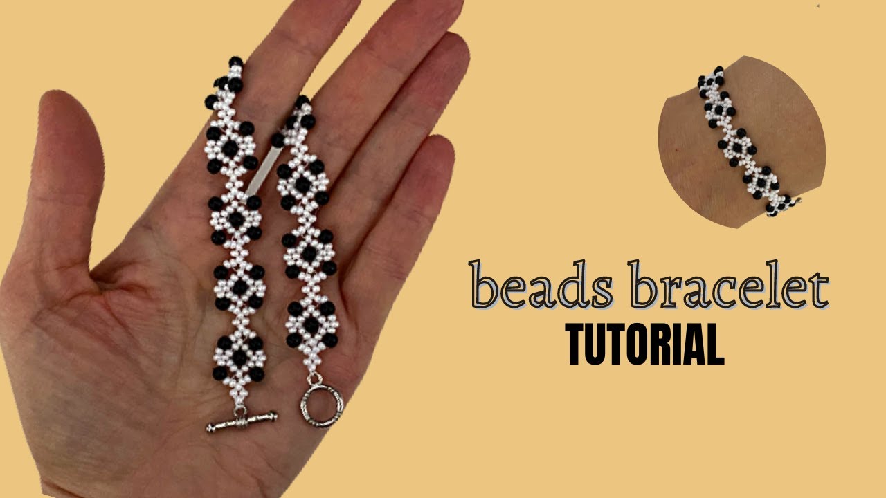 DIY Bracelet. Jewelry making. Beginners patterns