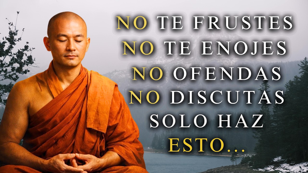 La CLAVE para que NADA ni NADIE vuelva a MOLESTARTE, SIN TU PERMISO | EL PODER DE NO REACCIONAR 🤫