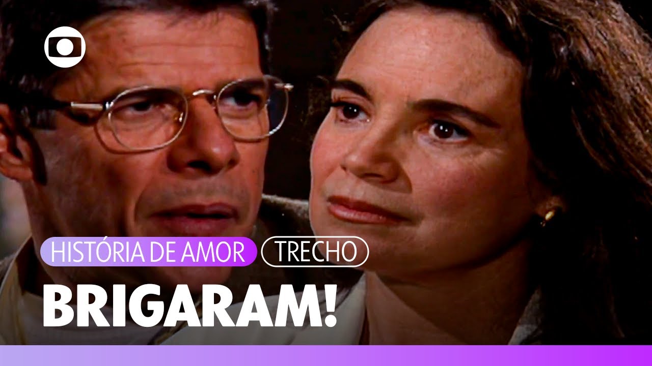 Carlos diz à Helena que não está com Paulo e eles acabam brigando! | História de Amor | TV Globo