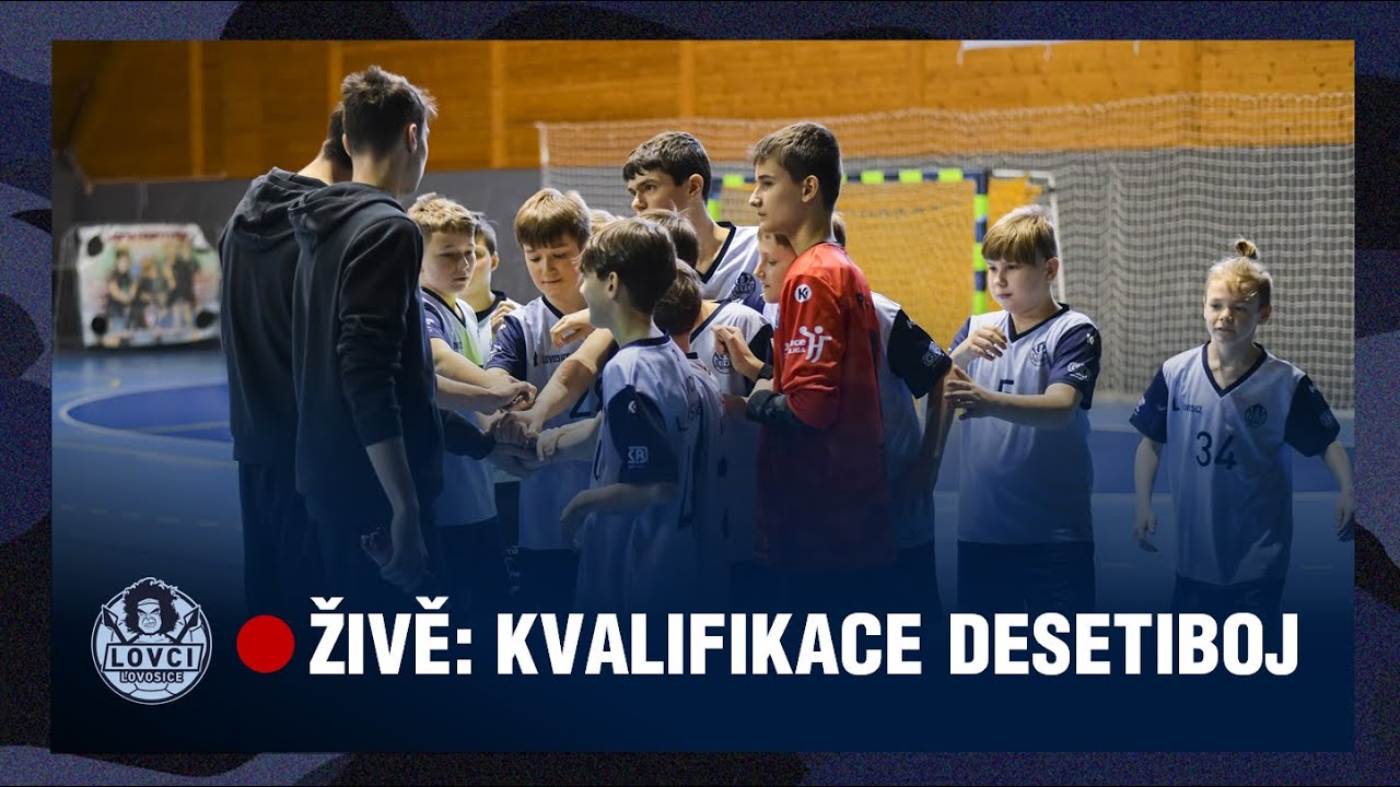 Házenkářský desetiboj mladších žáků - Regionální kvalifikace - Lovosice, hala Chemik