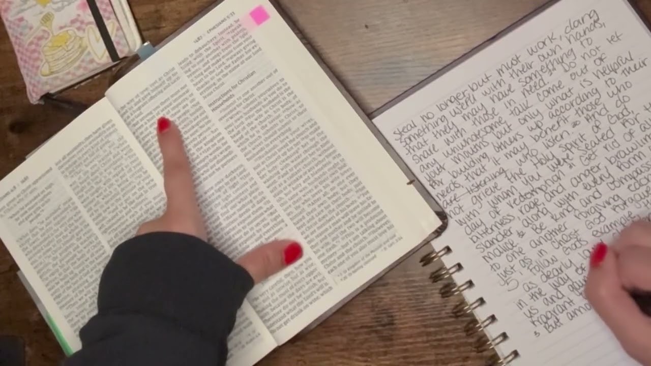 Ephesians 5 - Handwritten Scripture