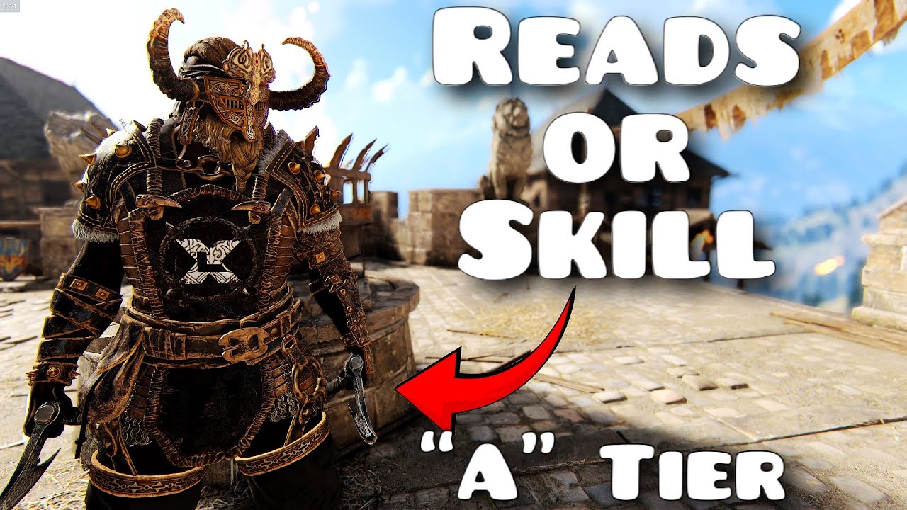 [FOR HONOR] Berserker ruthless mode READS the game | You better RUN [High Level Berserker Duel]