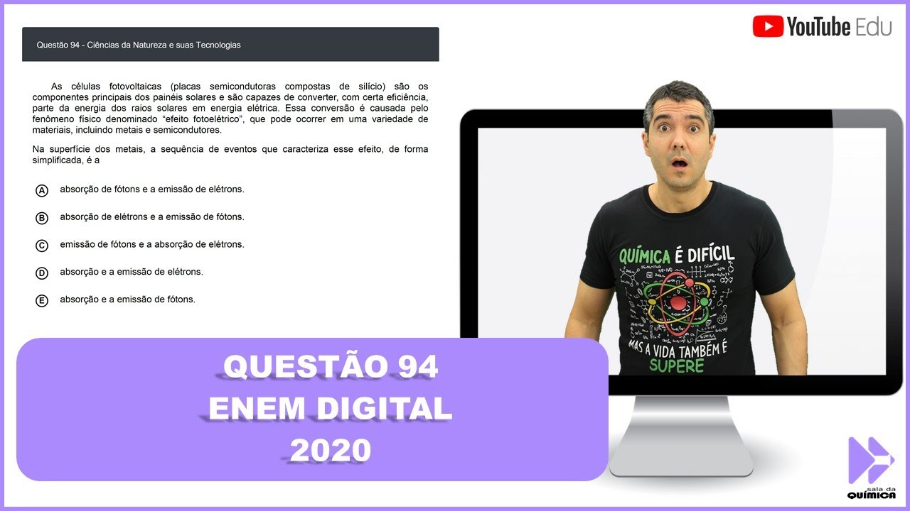 QUÍMICA ENEM DIGITAL 2020! 