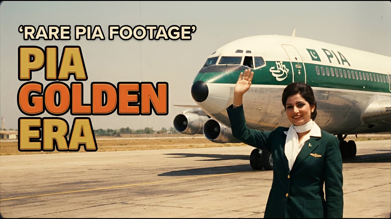 PIA Golden Era: Rare Footage with Old In-Flight Music