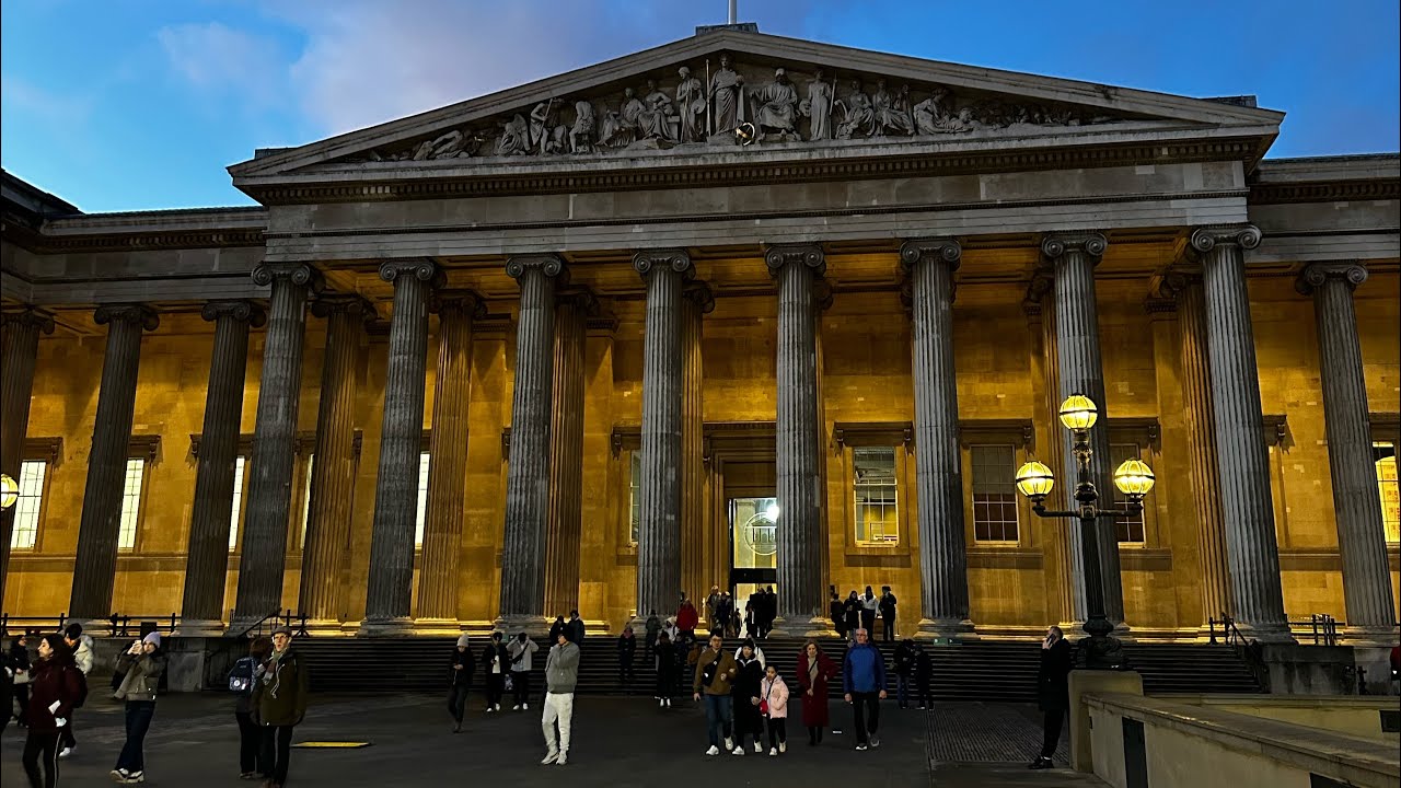 Inside the BRITISH MUSEUM, London 2023#thebillyhills 