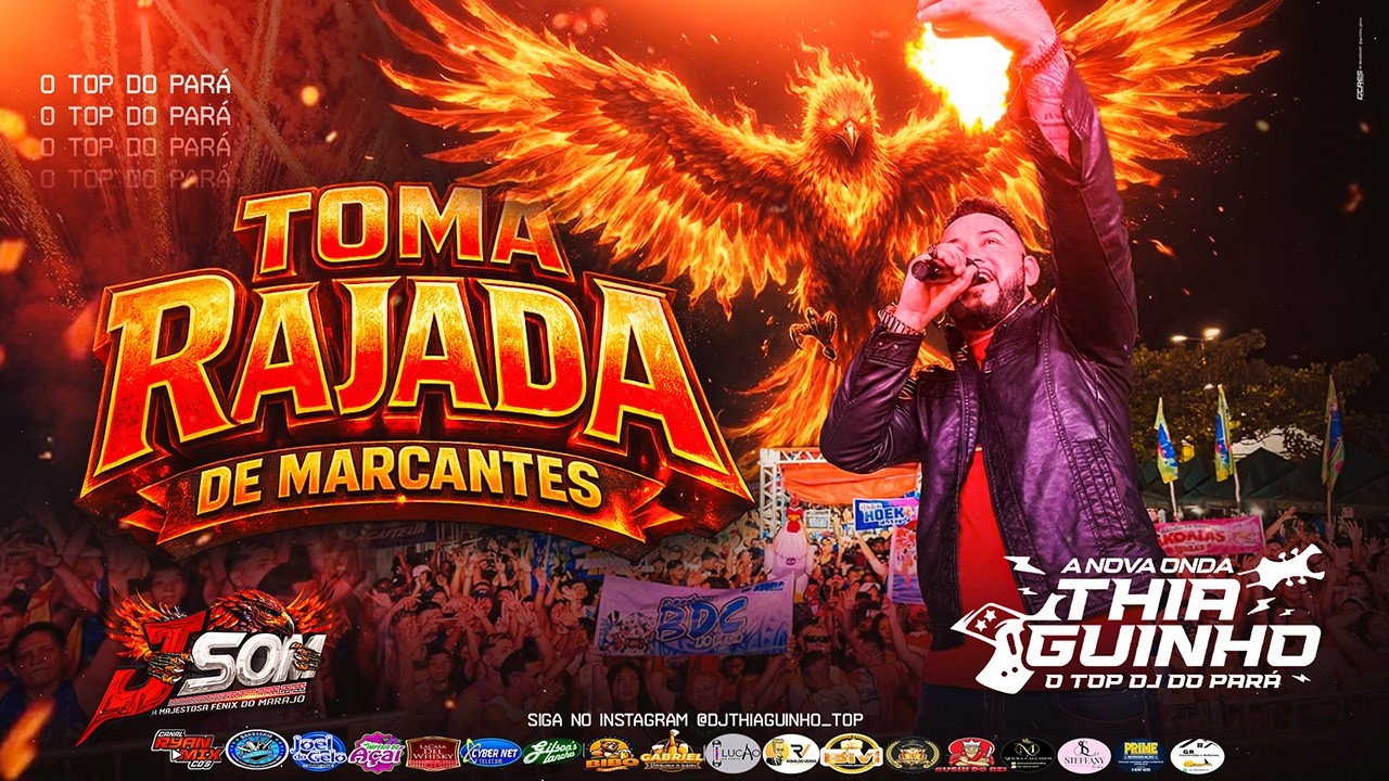 SET TOMA RAJADA DE MARCANTES- J.SOM Á FÊNIX DO MARAJÓ
