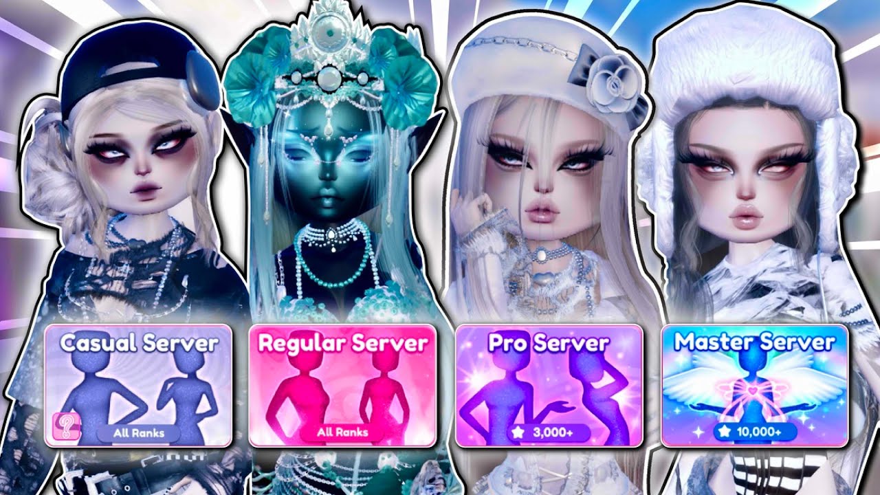 I Played in EVERY SERVER TYPE in Dress To Impress... (ROBLOX)