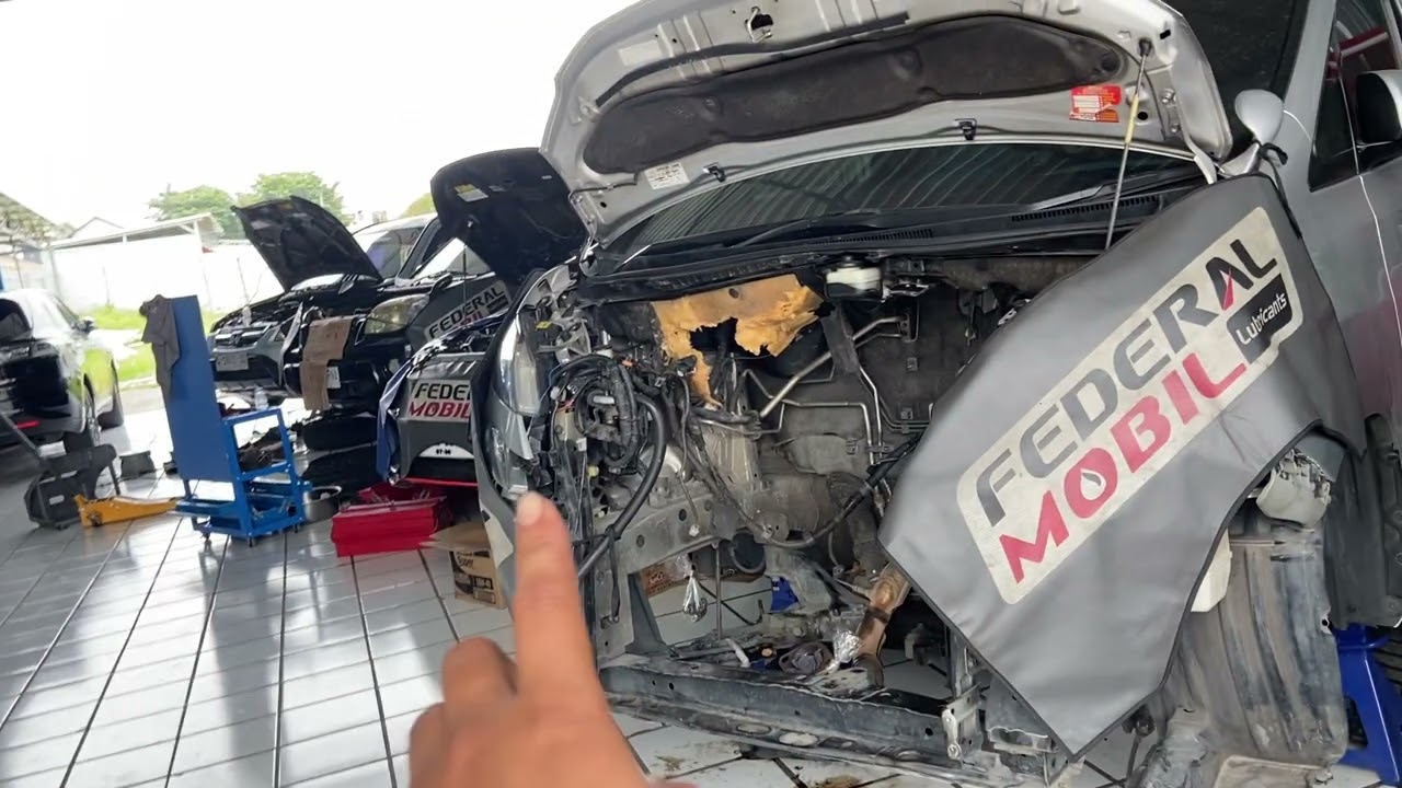 Laporan konfirmasi kondisi mesin mobil Rush kendala overheat