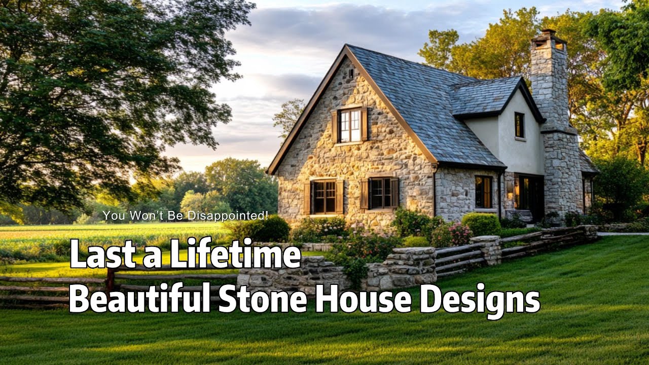 Beautiful Stone House Designs That Last a Lifetime – You Won’t Be Disappointed!