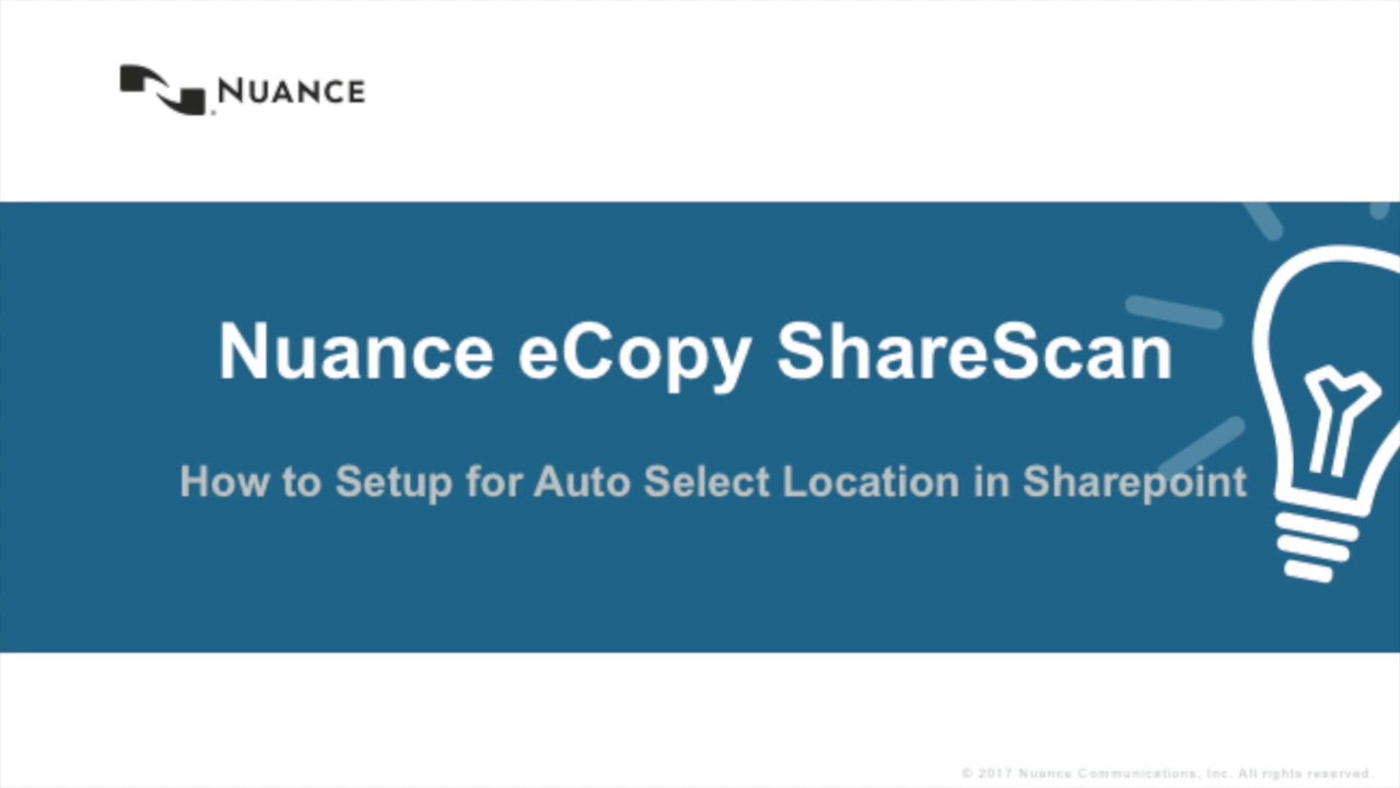 Sharescan Scanning to Sharepoint Online