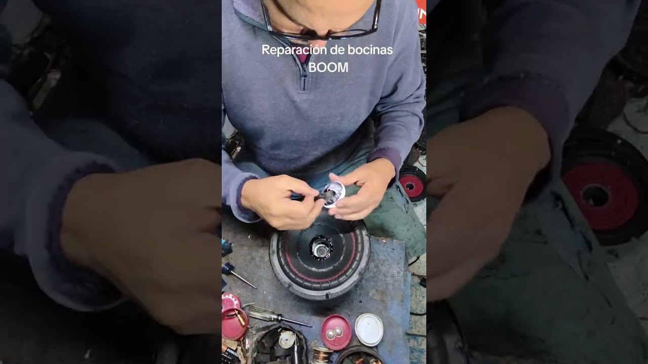 Reparación de unos woofers EWX 8 pulgadas de la línea EUPHORIA de DV Drive #reparaciondebocinasboom 