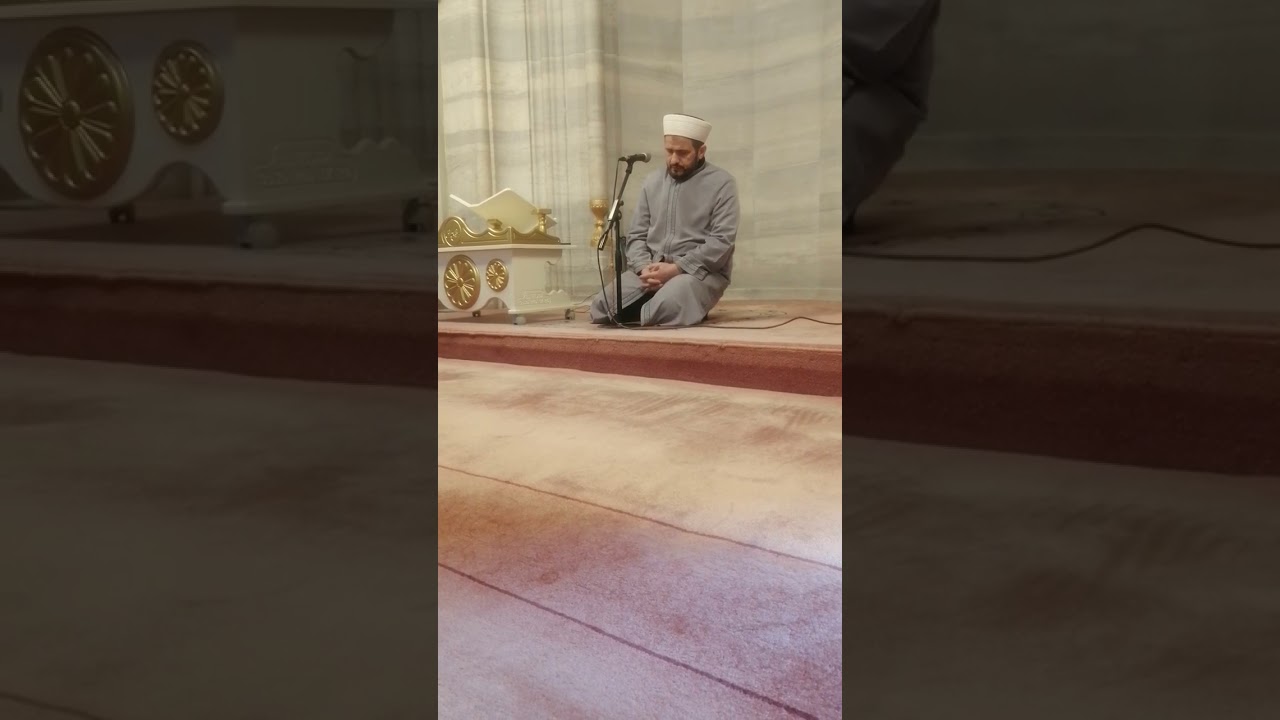 Oğuzhan Bahtiyaroğlu Hüzünlü Aşr-ı şerif Şehzadebaşı Camii Aşır