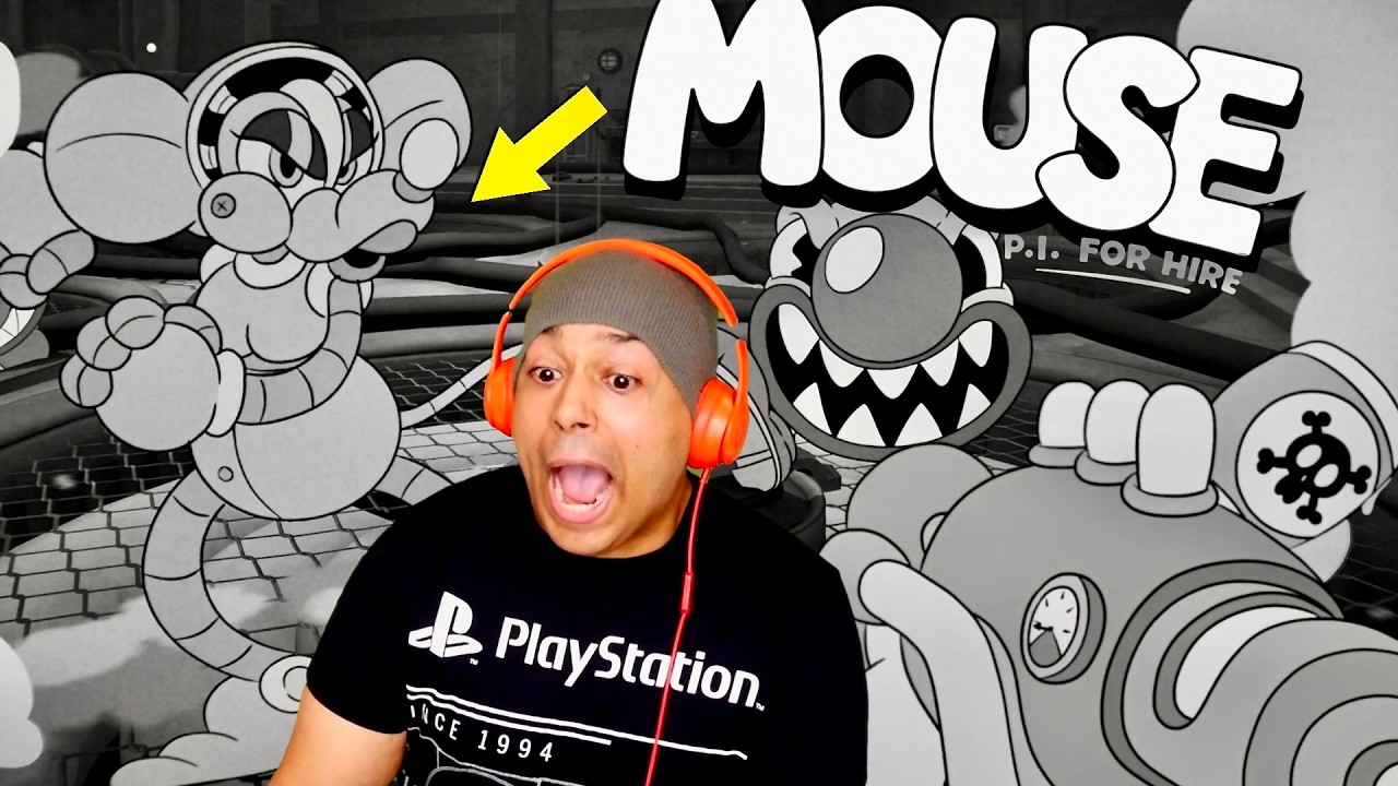 IT'S RAGE TIME!! IF CUPHEAD WAS A FIRST PERSON SHOOTER!! THIS GAME FIRE!! [MOUSE P.I. FOR HIRE]