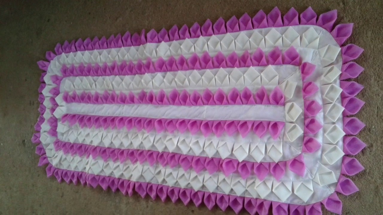 Passo a passo passadeira de biquinhos, 