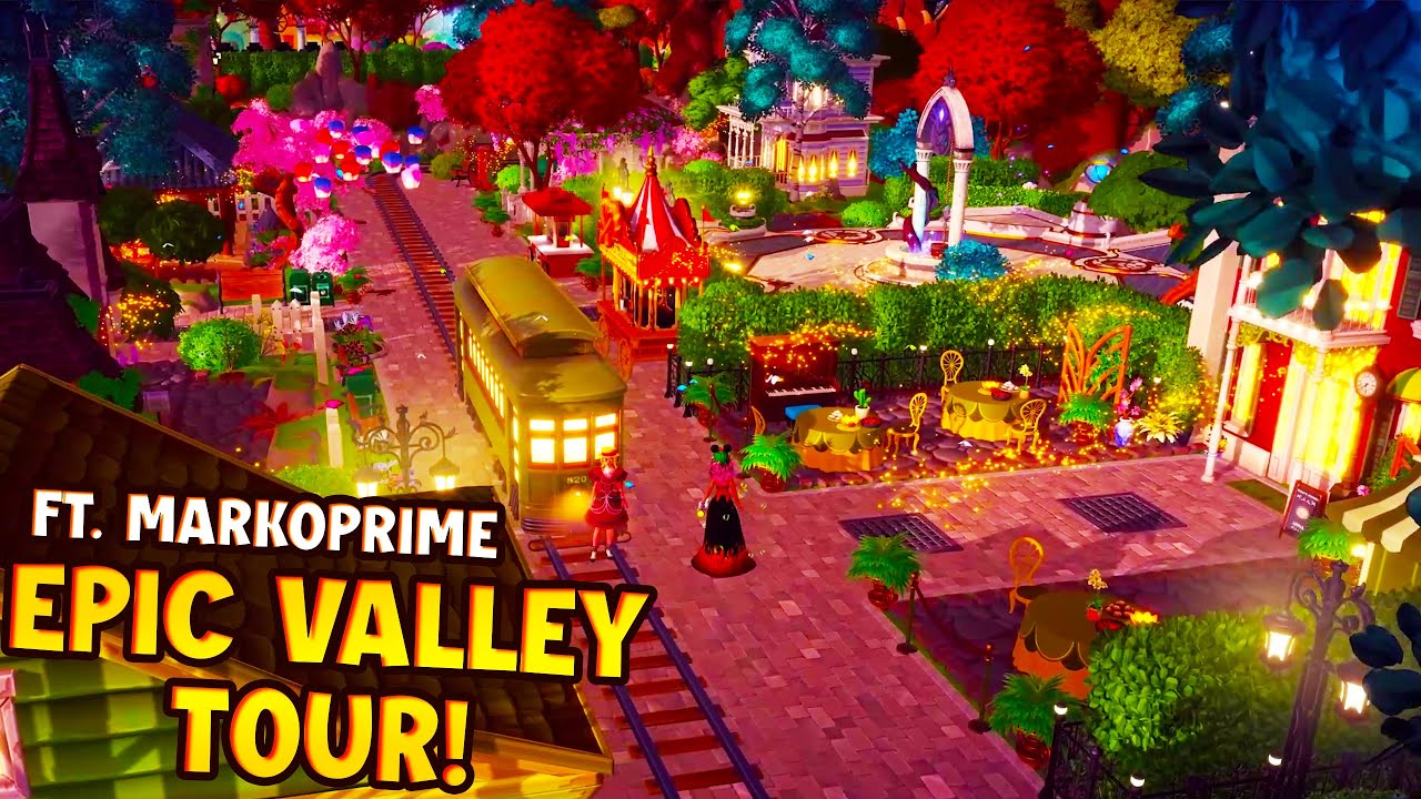 Amazing Valley Tour in Disney Dreamlight Valley. Great Path Ideas ft. Markoprime!