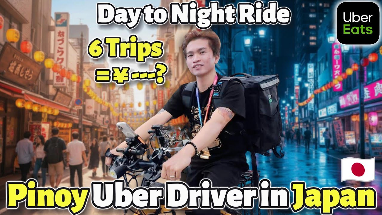 Muntik Pako Mawala at Napunta pa sa ayaw kong lugar PART 4 |  Food Delivery in Japan Uber Eats
