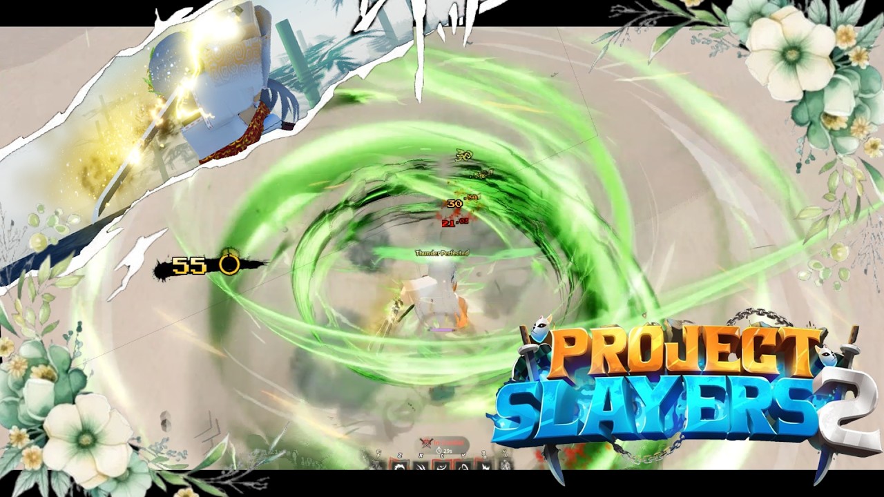 Wind breathing gameplay | Project Slayers 2