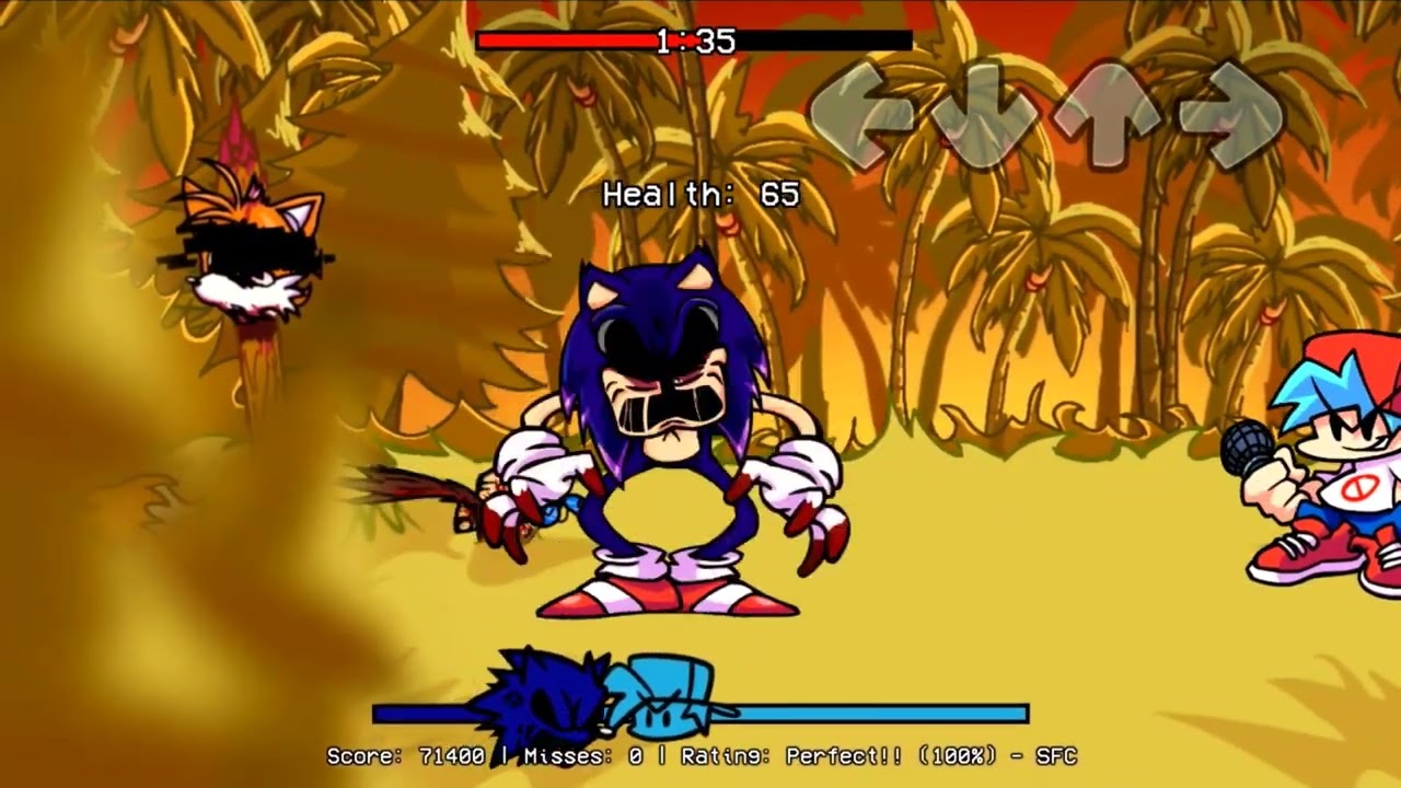 FNF | Sonic.exe 3.0 Delux (Come Along With Me,But Sings Sonic.exe)
