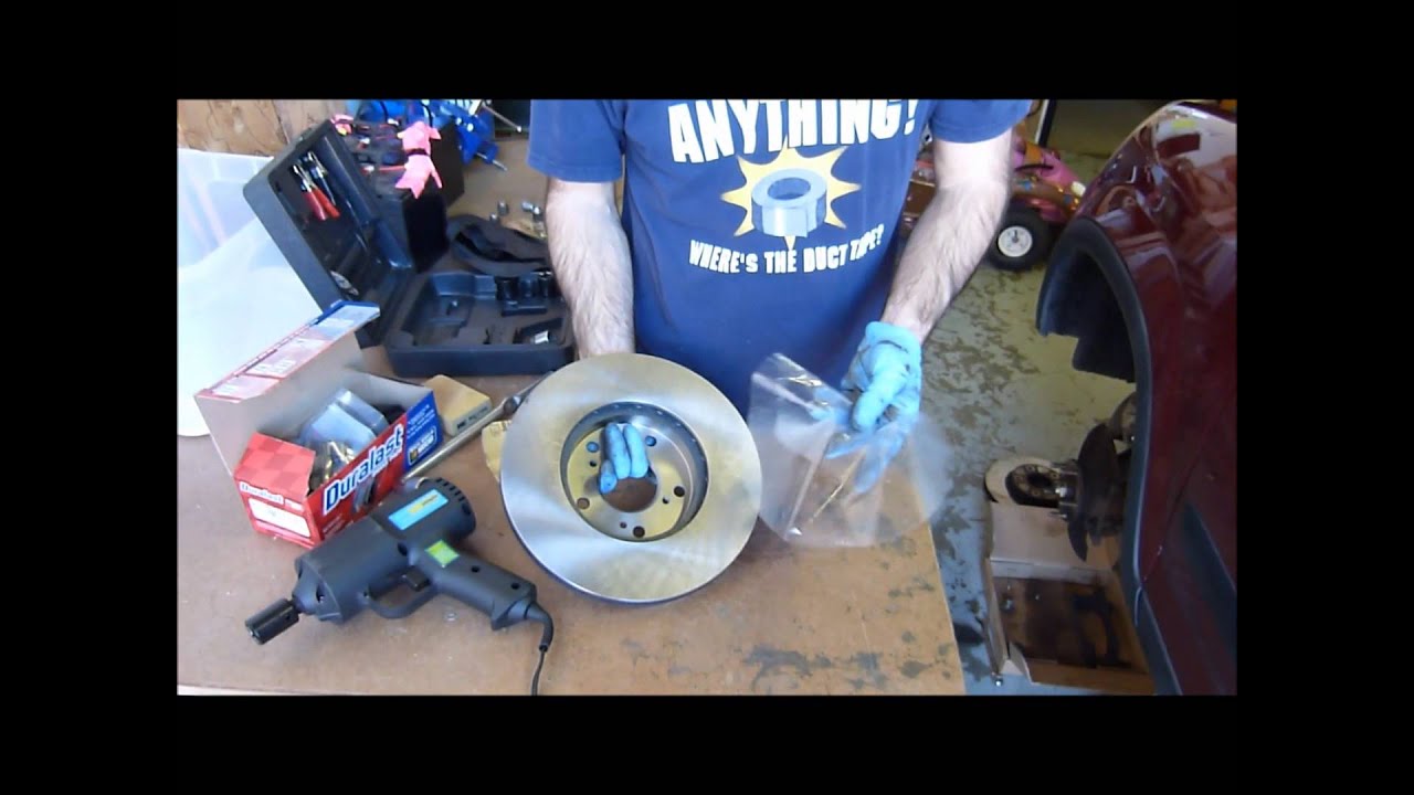 Brake rotor replacement   2004 Honda CRV