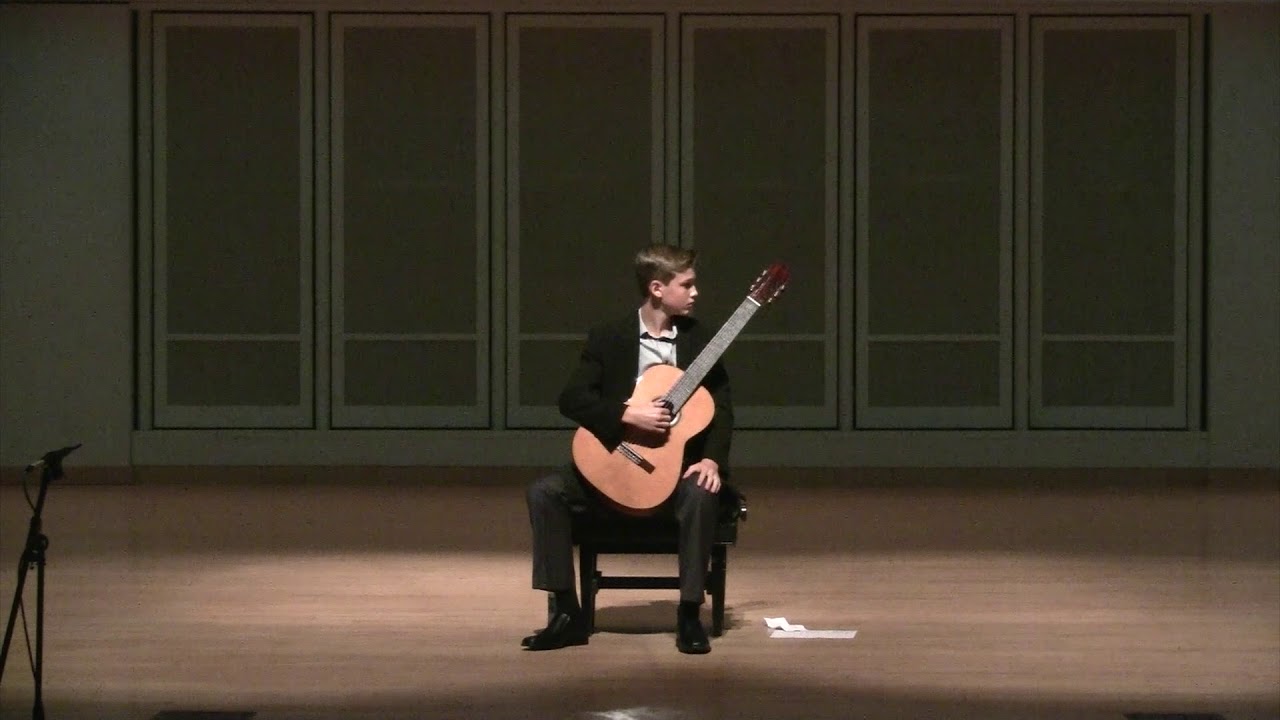 2018 IU Guitar Festival Ian Solo Recital   Prelude No  4 by Heitor Villa-Lobos