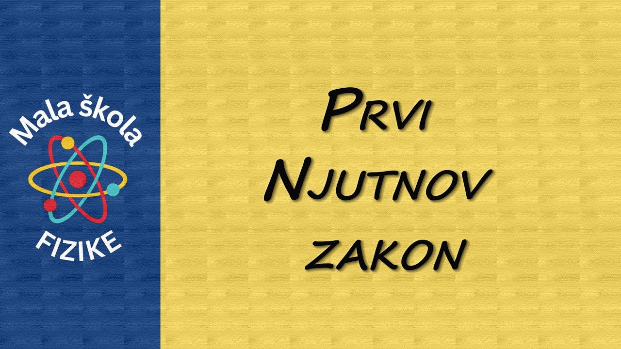 Prvi Njutnov zakon objašnjen jednostavno | Zakon inercije i masa - skraćena verzija
