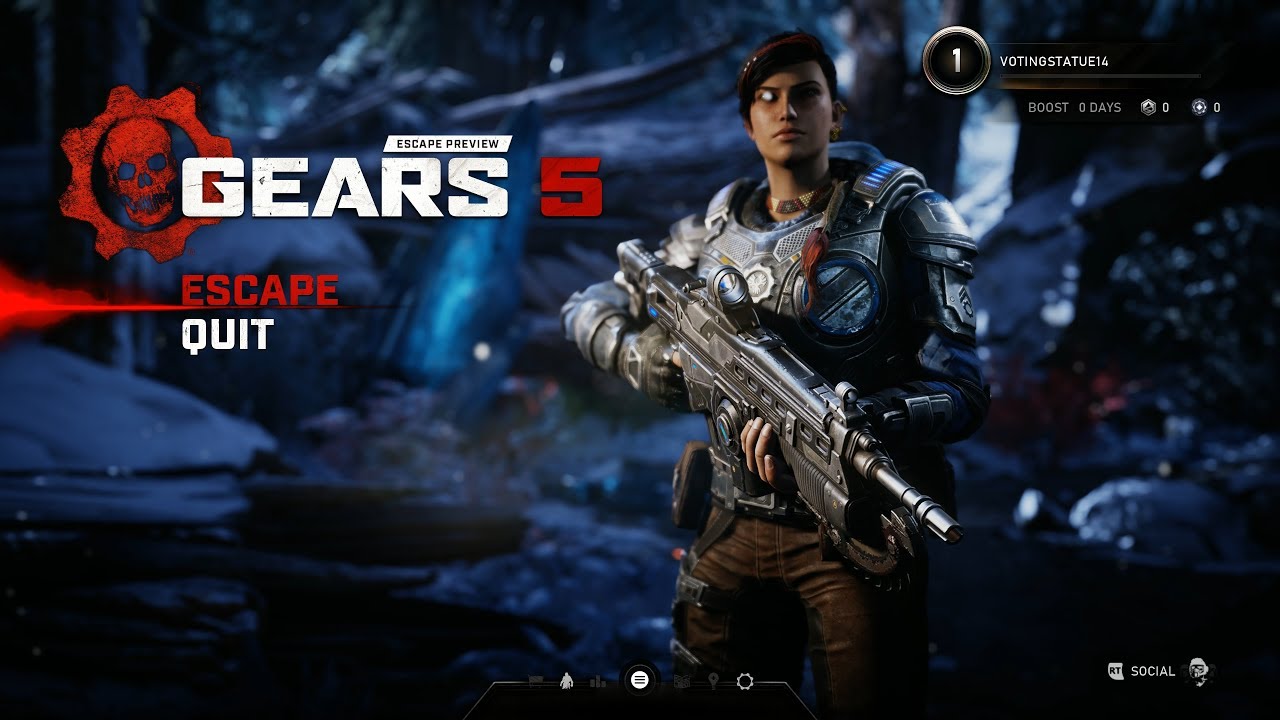Gears 5 Escape 4k Gameplay