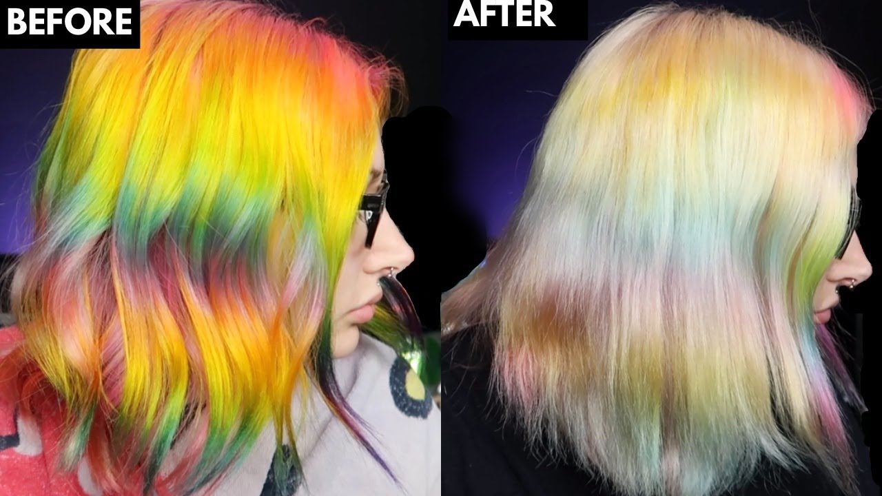 NO BLEACH COLOR REMOVER | VITAMIN C TREATMENT