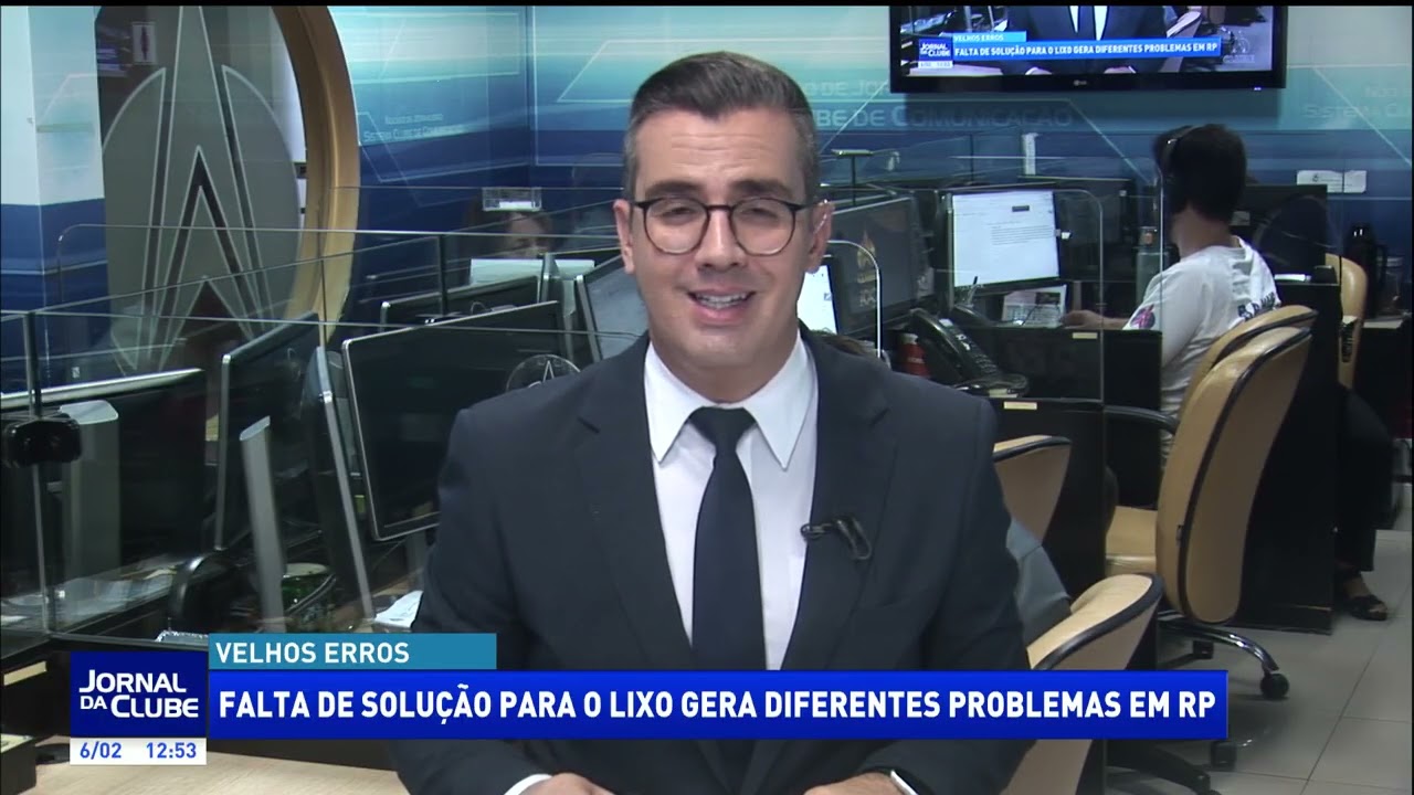 Falta de solução para o lixo gera diferentes problemas em RP + LINK - Jornal da Clube (06/02/26)