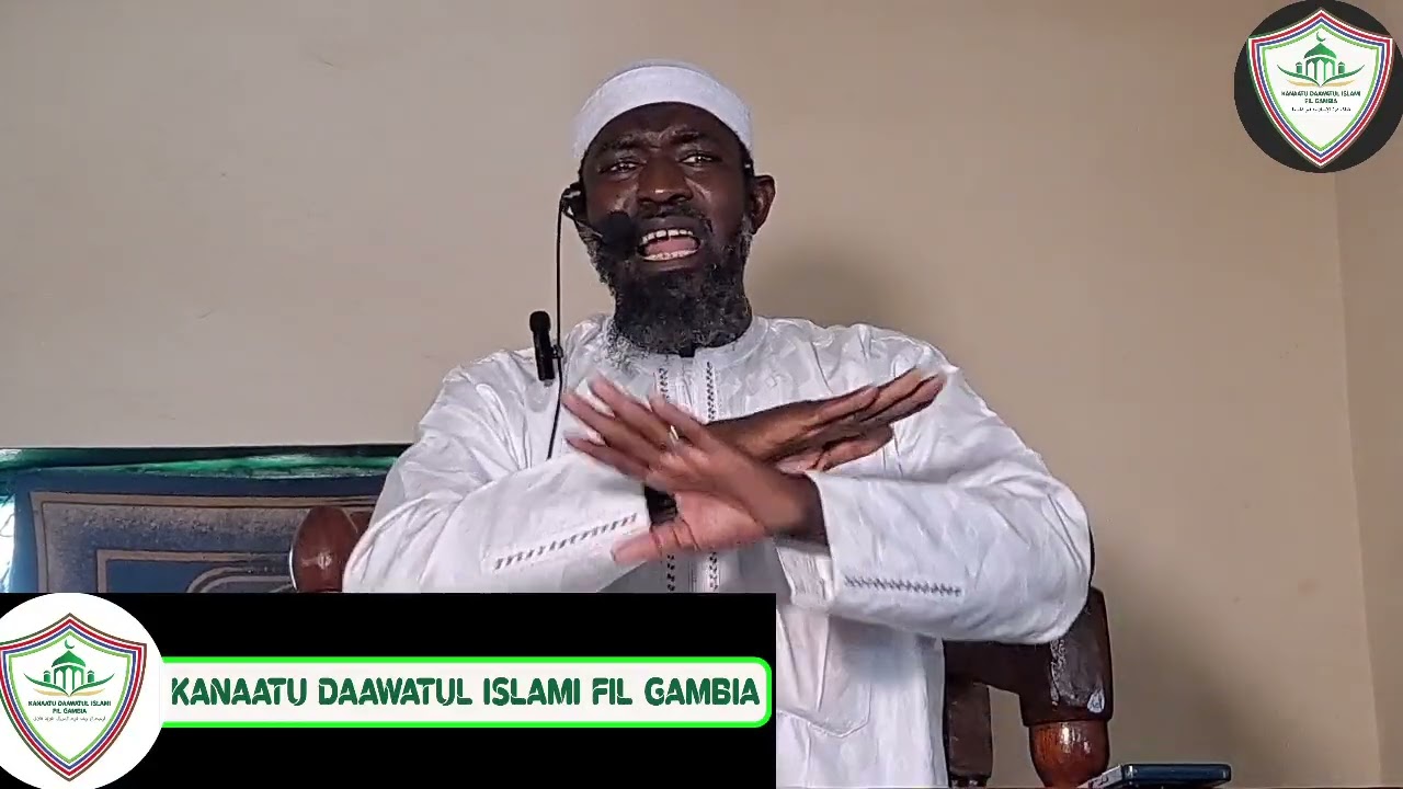 Friday sermon by sheikh professor lmam fakebba Ceesay haflzahullah