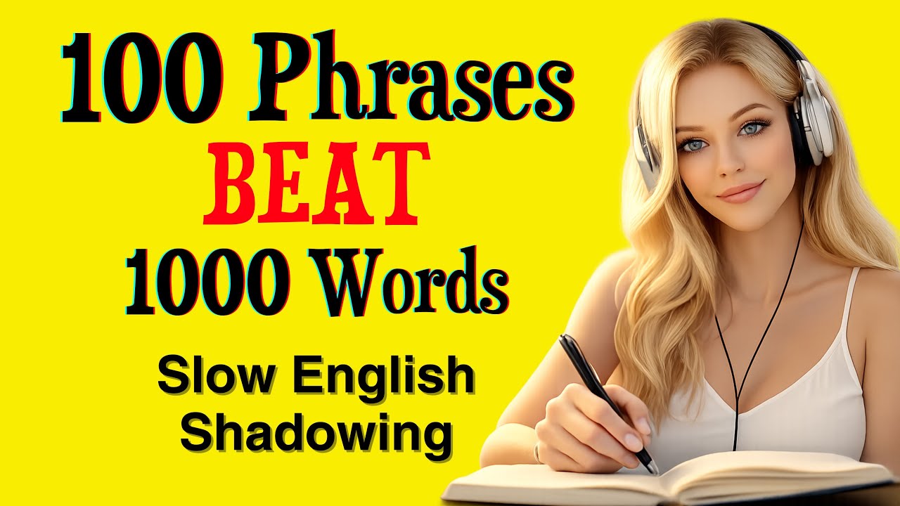 100 English Phrases for Daily Use | Slow Listening & Speaking Practice | Learn English Podcast A1–A2