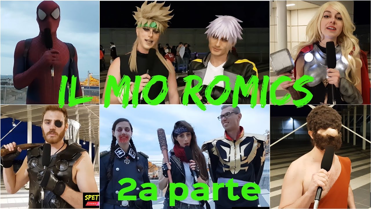 Il mio Romics 2a parte - 47 cosplayer intervistati al Romics 2018