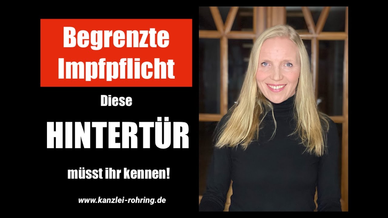 Begrenzte Impfpflicht : Diese 