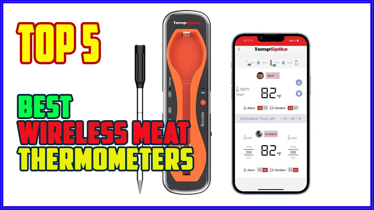 TOP 5 Best Wireless Meat Thermometers | $20 vs $200 Wireless Meat Thermometer &ndash; Worth It?!