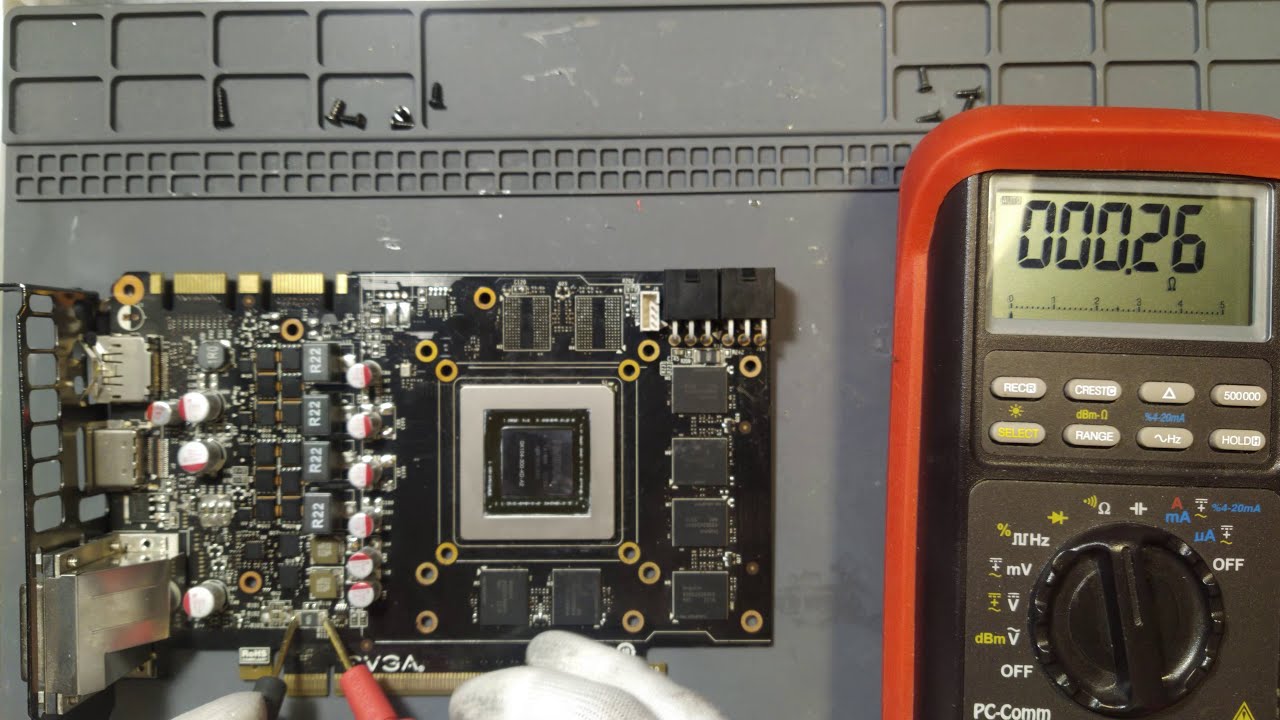 Naprawa karty graficznej gtx 660ti EVEGA