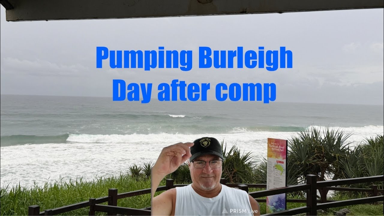 Surfing live Burleigh heads