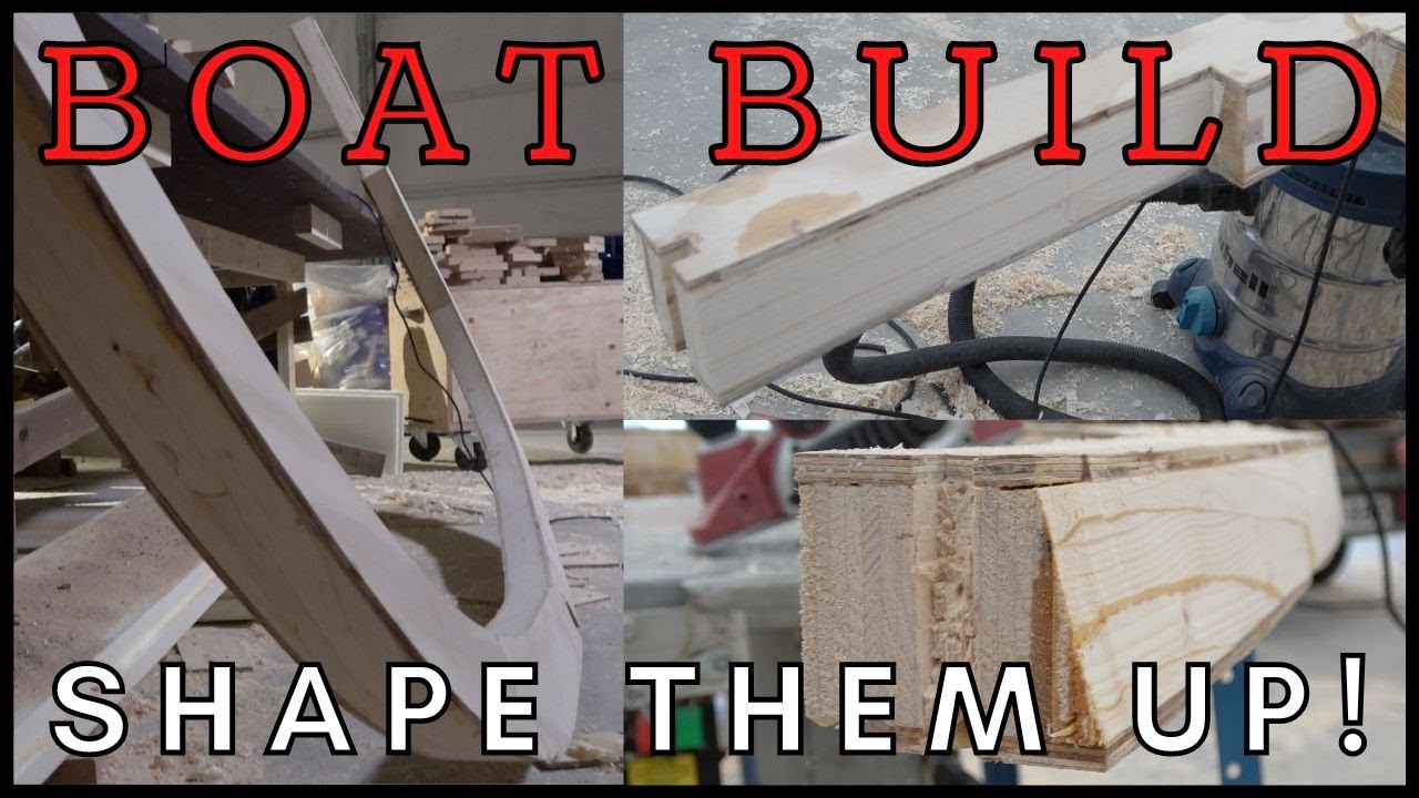 Shaping the sailboat frame! ep.49 Project SeaCamel